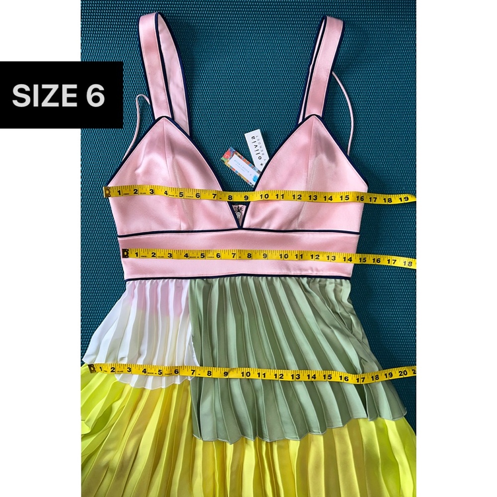 Alice + Olivia Multicolor Maxi Dress - Picture 11 of 16